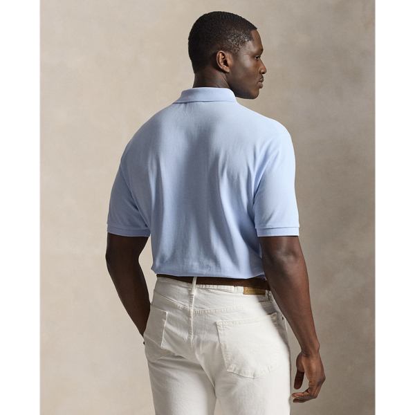 Das legend&auml;re Piqu&eacute;-Poloshirt Big & Tall in Kieselsteinblau 5
