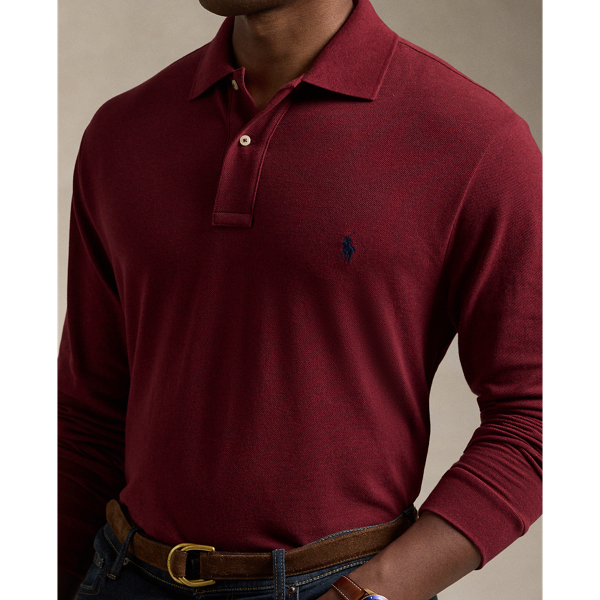 Polo a manica lunga Classic Fit