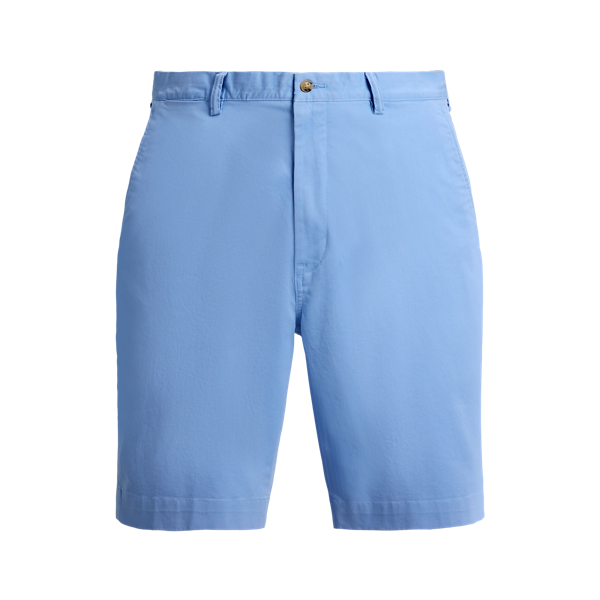 Short in chino stretch Classic-Fit Big & Tall in Blu Bristol 2