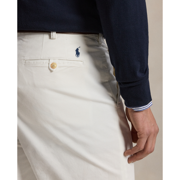 White Bedford Classic Fit Washed Chino Pant Big & Tall 6