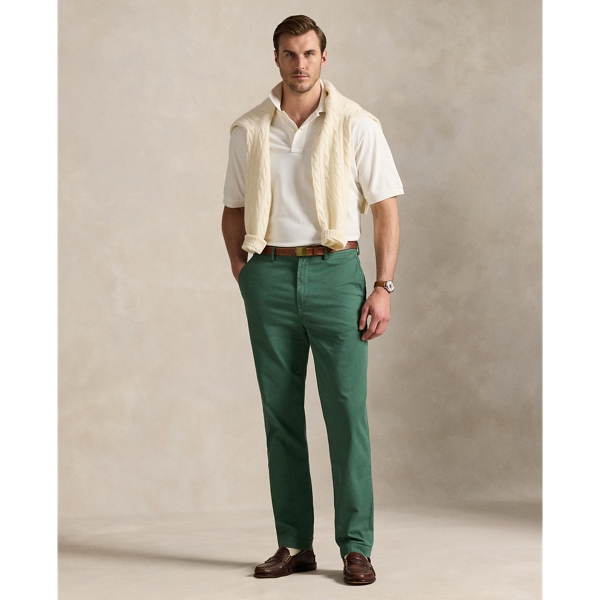 Bedford Classic Fit Washed Chino Pant