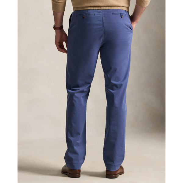 Bedford classic fit gewassen chino broek Big & Tall in Light Navy 5