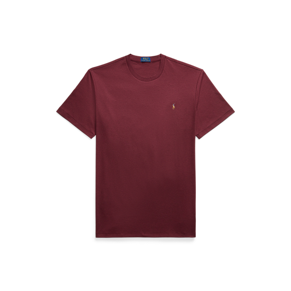 Rundhals-T-Shirt aus weicher Baumwolle