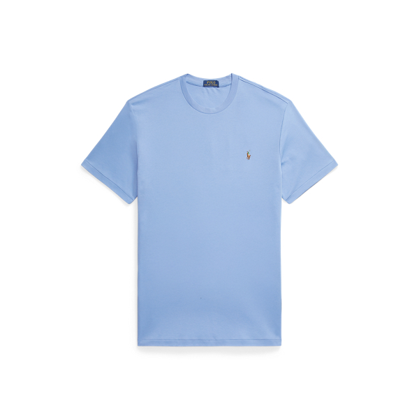Rundhals-T-Shirt aus weicher Baumwolle