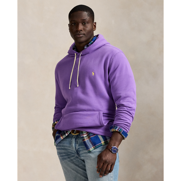 スウェット・トレーナー Polo Ralph Lauren Cotton loopback hoodie Purple Polo Ralph Lauren Cotton loopback hoodie Purple - Men