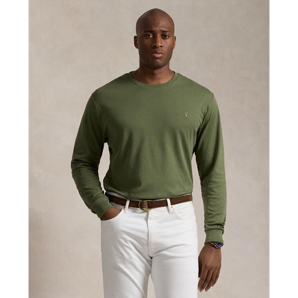 Soft Cotton Long-Sleeve T-Shirt