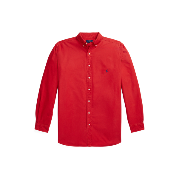 Garment-Dyed Oxford Shirt