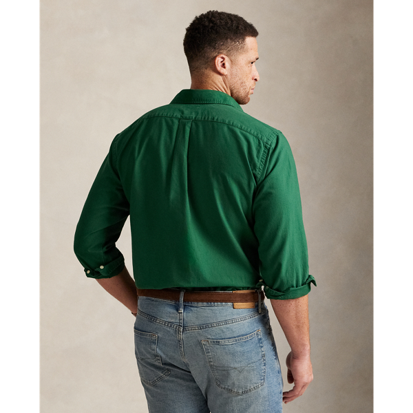 Garment-Dyed Oxford Shirt
