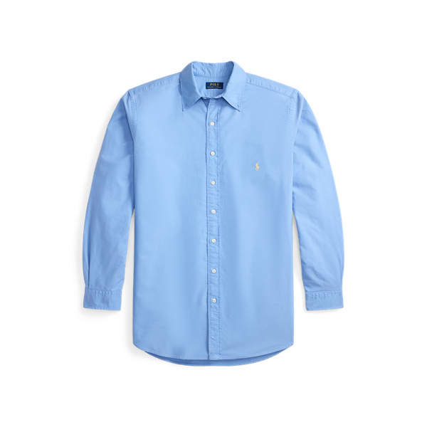 Bristol Blue Garment-Dyed Oxford Shirt Big & Tall 2