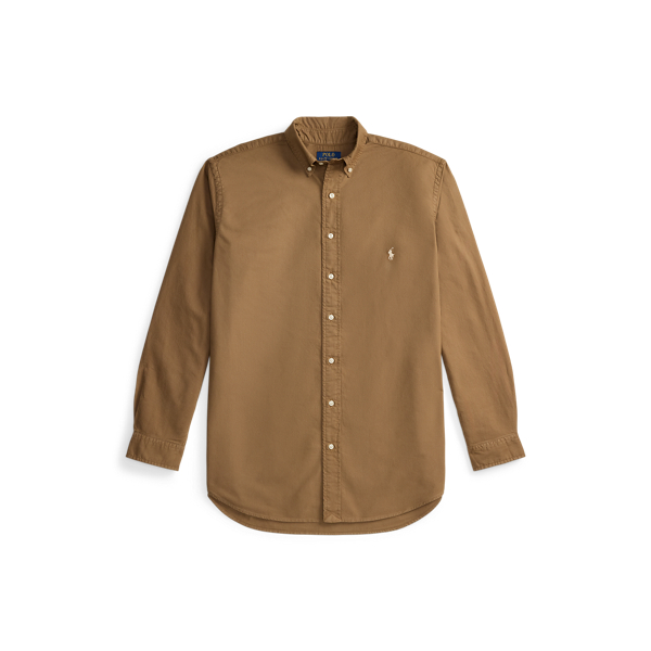 Garment-Dyed Oxford Shirt