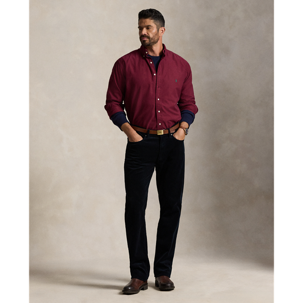 Classic Wine Garment-Dyed Oxford Shirt Big & Tall 2
