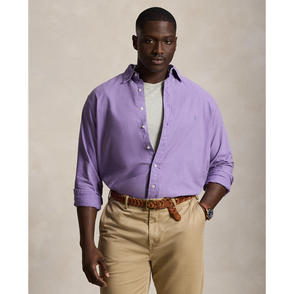Garment-Dyed Oxford Shirt