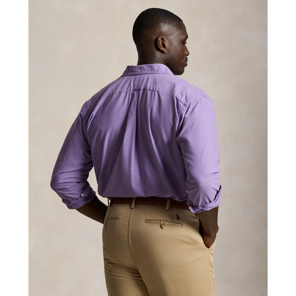 Garment-Dyed Oxford Shirt