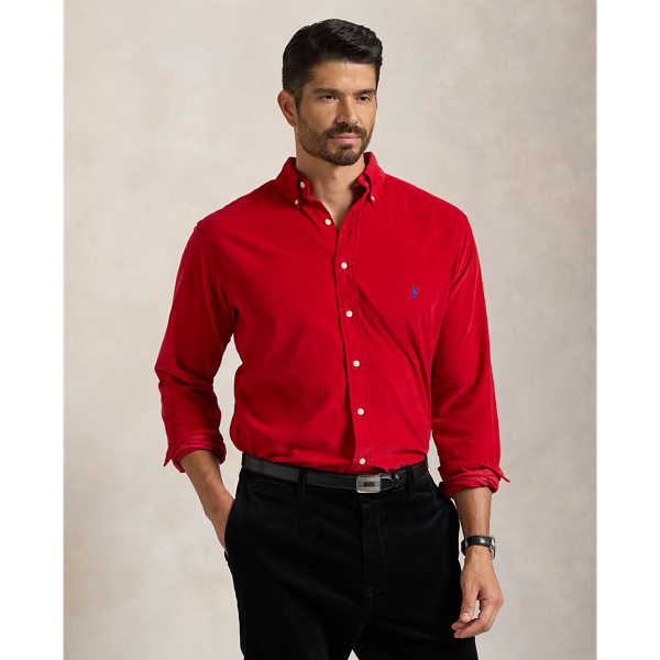 Camisa roja polo ralph lauren on sale