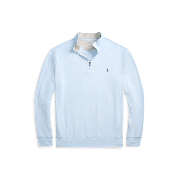 Luxury Jersey Quarter-Zip Pullover Big & Tall 1