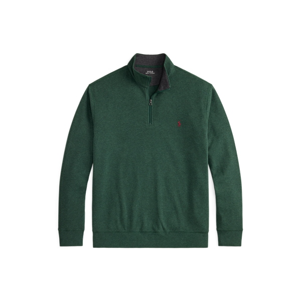 Luxury Jersey Quarter-Zip Pullover