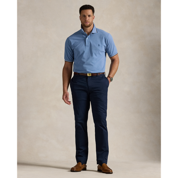 トップス MESH POLO WINTER MOSS S Indigo Mesh Polo Shirt - All Fits