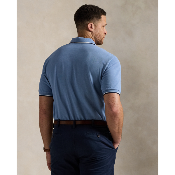 トップス MESH POLO WINTER MOSS S Indigo Mesh Polo Shirt - All Fits