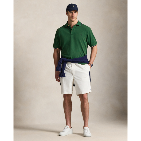 Polo en coton piqu&eacute; Big & Tall en Vert New Forest 4