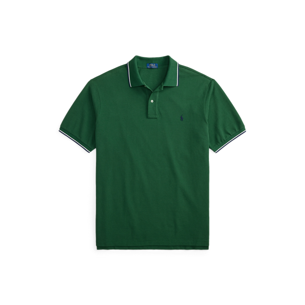 Polo en coton piqu&eacute; Big & Tall en Vert New Forest 2