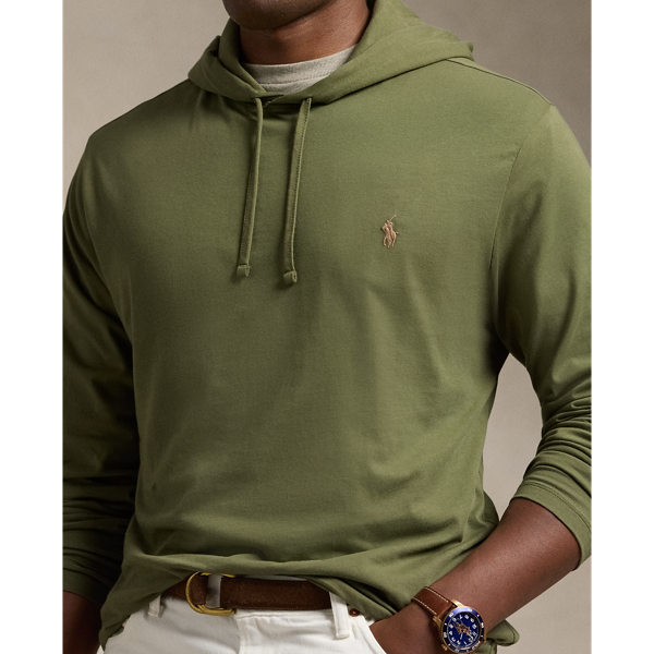 Ralph lauren hooded t shirt sale