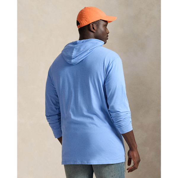 Bristol Blue Jersey Hooded T-Shirt Big & Tall 5