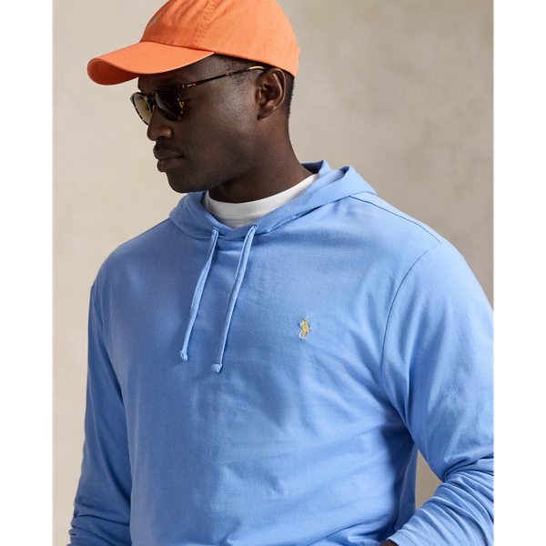 Bristol Blue Jersey Hooded T-Shirt Big & Tall 6