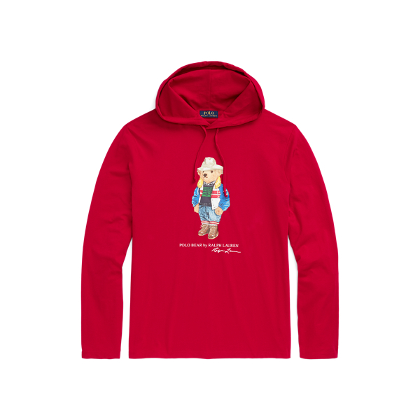 Polo Bear Jersey Hooded T-Shirt