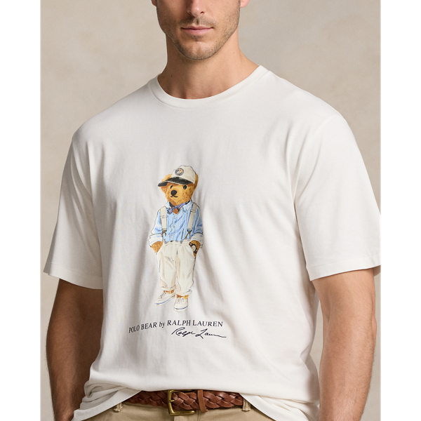 Polo ralph lauren bear t shirt mens on sale