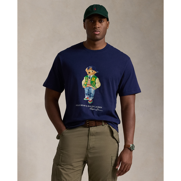 Men's polo bear t shirt best sale