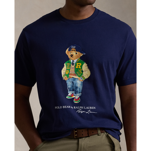 Polo Bear Jersey T Shirt for Men Ralph Lauren UK