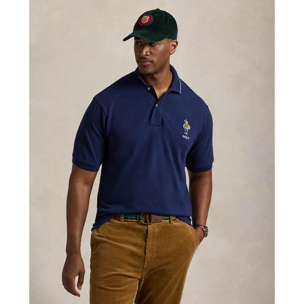 Polo Bear Mesh Polo Shirt