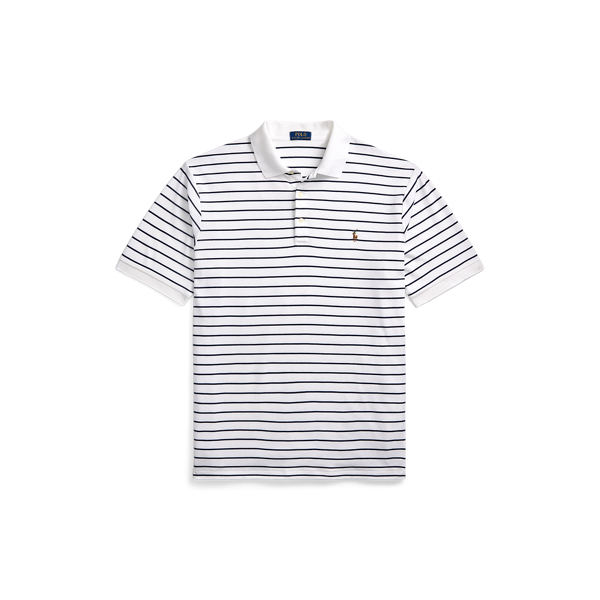 Striped Soft Cotton Polo Shirt