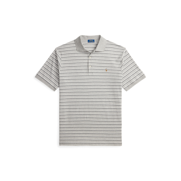 Striped Soft Cotton Polo Shirt