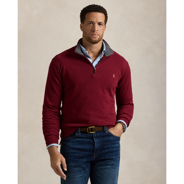 Polo ralph lauren polo estate rib quarter zip sweater sale