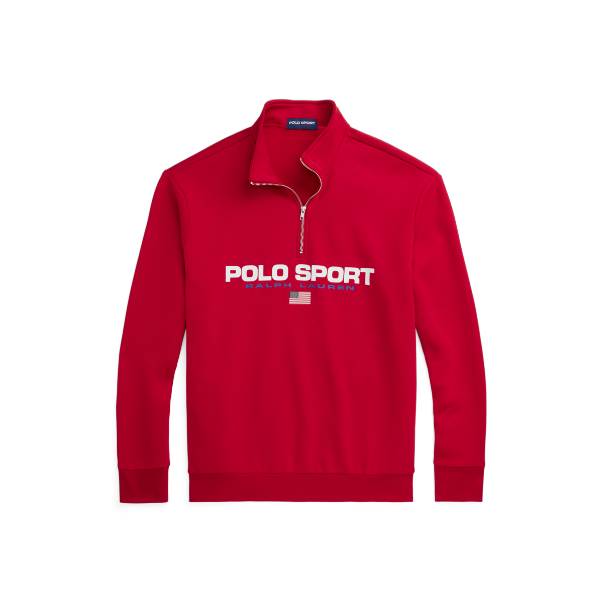 POLO RALPH LAUREN SMALL cheapest PONY QUARTER ZIP HOODED PULLOVER NYLON RED JACKET (3XLT)