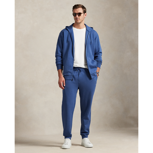 Night Navy Double-Knit Full-Zip Hoodie Big & Tall for fall 4