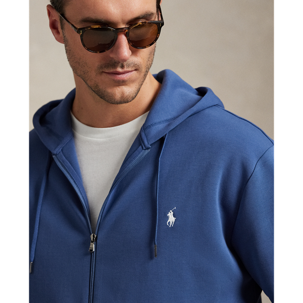 Night Navy Double-Knit Full-Zip Hoodie Big & Tall for fall 6