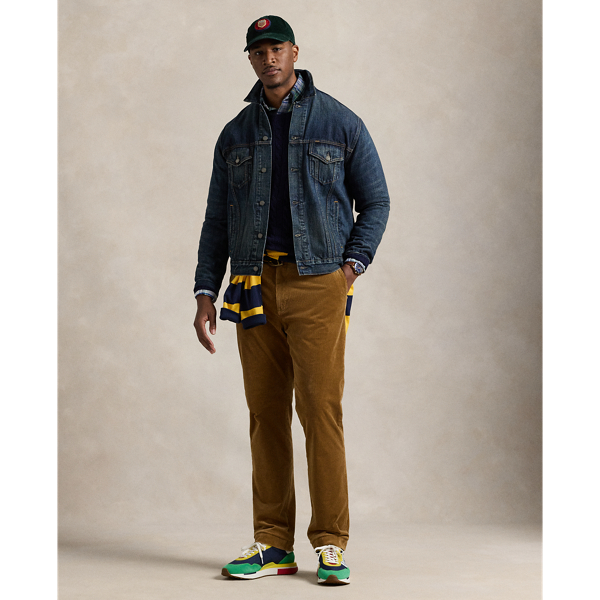 Stretch Straight Fit Corduroy Pant