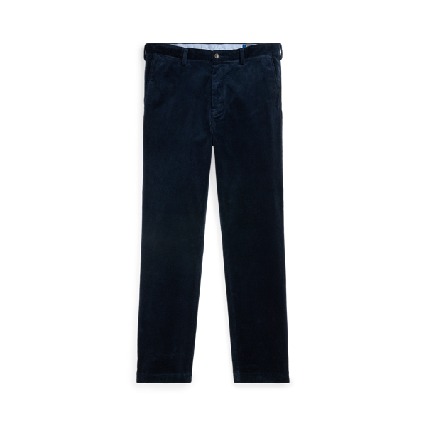 Straight-Fit Kordsamthose mit Stretch
