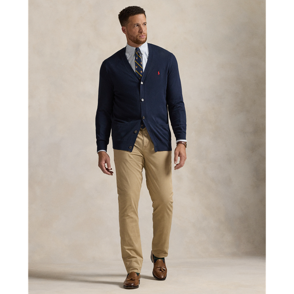 Cotton V-Neck Cardigan