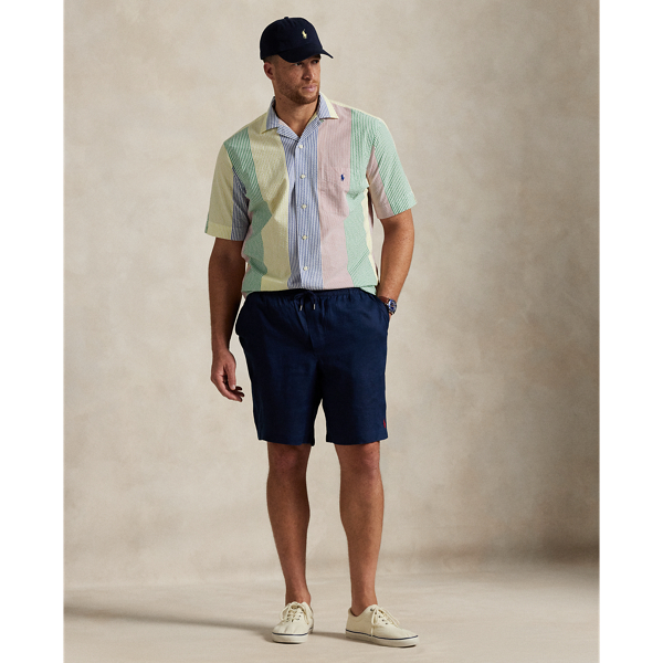 ★★POLO RALPH LAUREN★★ Custom fit striped seersucker shir Custom Fit Striped Seersucker Shirt | Ralph Lauren UK