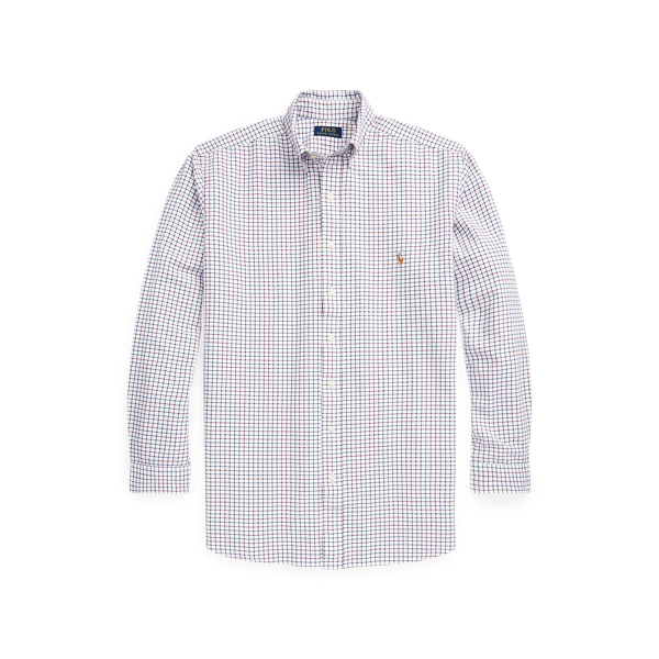 Tattersall Oxford Shirt Big & Tall 1