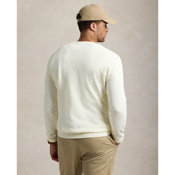 Sweatshirt aus Loopback-Fleece Big & Tall in Clubhouse-Creme 5