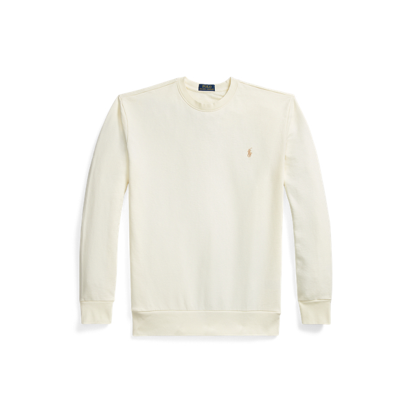 Sweatshirt aus Loopback-Fleece Big & Tall in Clubhouse-Creme 2