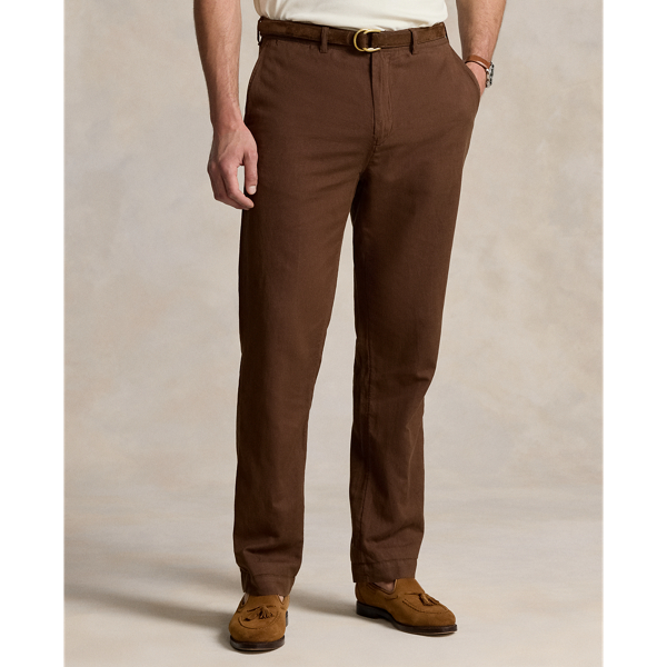 Classic Fit Linen-Cotton Pant