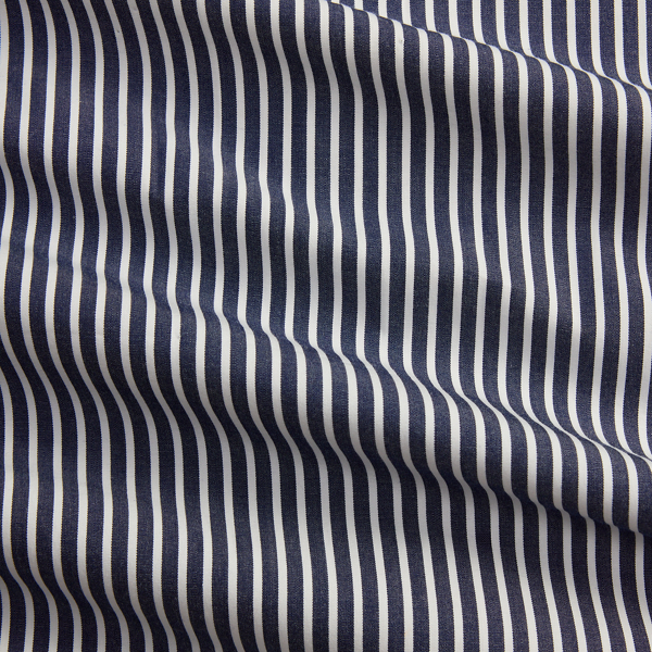 Striped Stretch Poplin Shirt