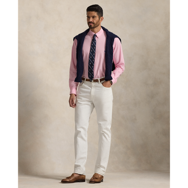 Tシャツ・カットソー Ralph Lauren SS23 Stretch poplin shirt (710832480 002) Polo Ralph Lauren Slim-Fit Stretch Stripe Poplin Long Sleeve