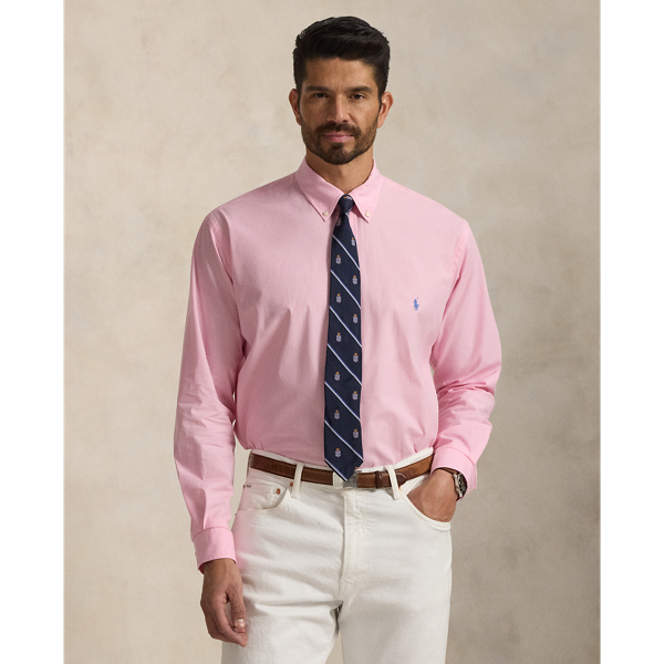 Tシャツ・カットソー Ralph Lauren SS23 Stretch poplin shirt (710832480 002) Polo Ralph Lauren Slim-Fit Stretch Stripe Poplin Long Sleeve