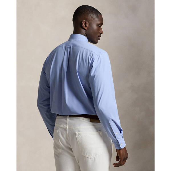 Camicia in popeline stretch